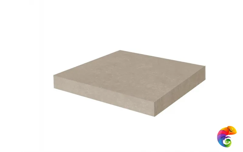 KM6012G0191RGCA Ступень угловая клееная Касабланка HP бежевый светлый матовый обрезной 33x33x0,9