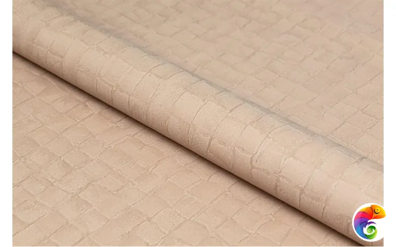 KM8607 Обои виниловые Мираж база, коричневый светлый 1,06х10 (1, Т A)смещённая стыковка