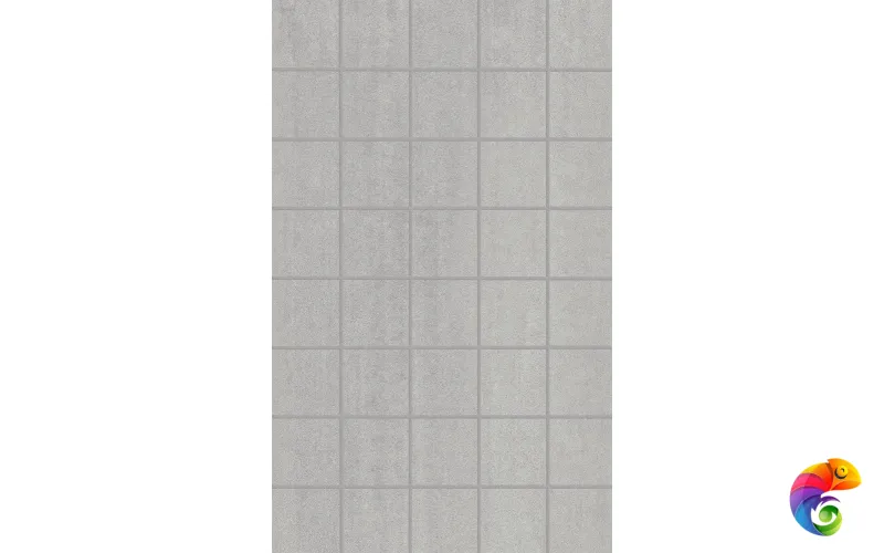 KMD2PTG009BN Декор чипсет Ломбардиа серый матовый 25x40x0,8