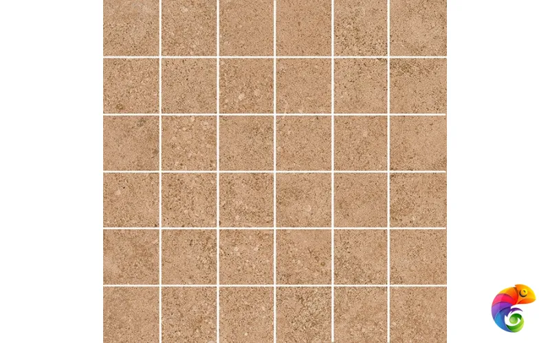 KMD2MSA013BR Декор Руссильон мозаичный оранжевый светлый матовый обрезной 30x30x0,9