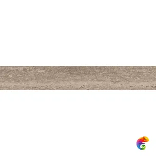 KM6060G0871RBT6 Плинтус Про Травертин бежевый тёмный матовый обрезной 60x9,5x0,9