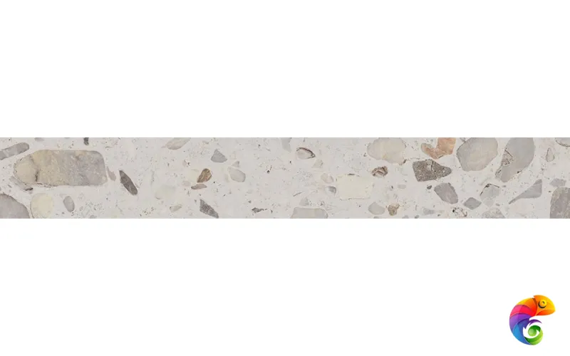 KM6060G0921RBT6 Плинтус Тараскон Стоун серый светлый матовый обрезной 60x9,5x0,9