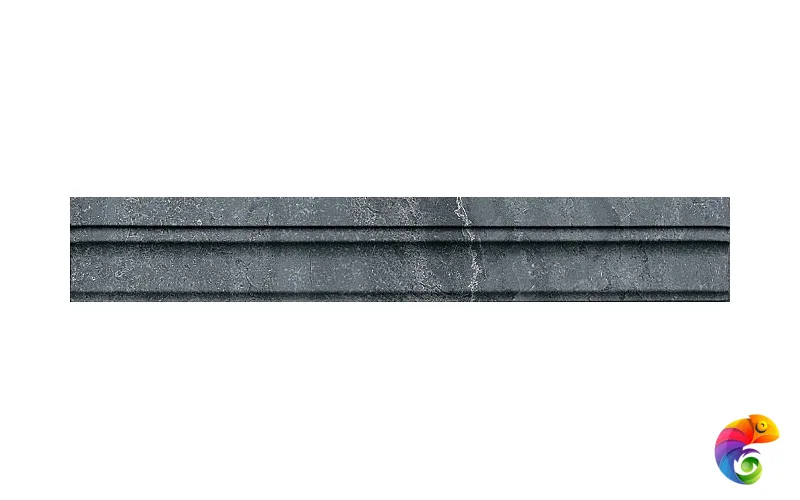 BLC003R Бордюр Багет Виндзор темный обрезной 30х5х9