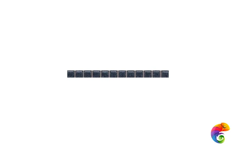 POF009 Карандаш Бисер чёрный 20х1,4х10