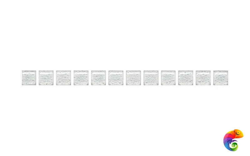 POF010 Карандаш Бисер белый 20х1,4х10