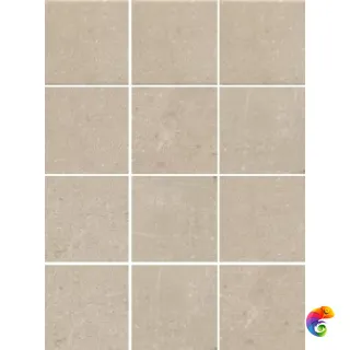 1317H Матрикс светлый беж, полотно 29,8х39,8 из 12 частей 9,8х9,8 9,8x9,8x7