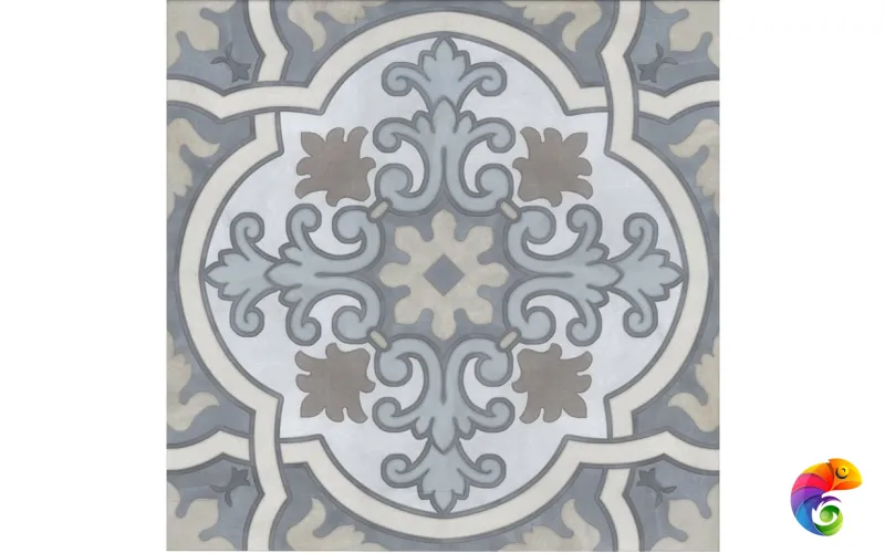 VT/A602/DD1736R Декор Про Чементо 1 матовый обрезной 40,2x40,2x0,8