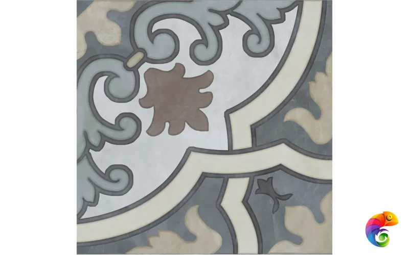 VT/A604/DD1736R Декор Про Чементо 3 матовый обрезной 40,2x40,2x0,8