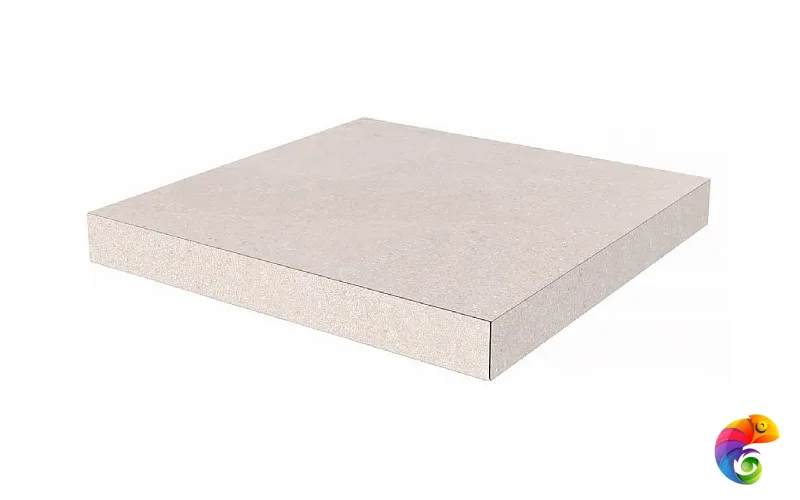 DD601820R/GCA Ступень угловая клееная Про Матрикс светлый бежевый 33x33x0.9