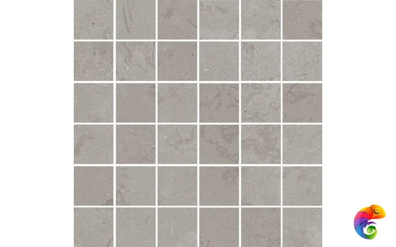 DD205220/MM Декор Про Лаймстоун серый матовый мозаичный 30x30x0,9
