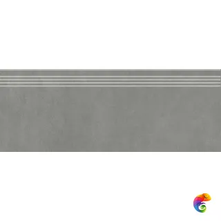 DD841390R/GR Ступень Про Догана серый тёмный матовый обрезной 30x80x0,9