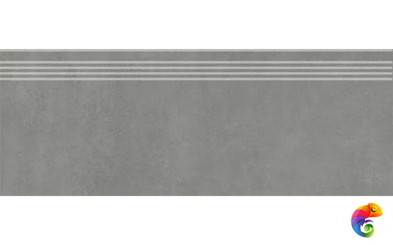 DD841390R/GR Ступень Про Догана серый тёмный матовый обрезной 30x80x0,9