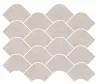 KMD2HID001BR Декор Касабланка наборный серый светлый матовый обрезной 30x25x0,9
