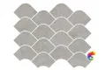 KMD2HID002BR Декор Касабланка наборный серый матовый обрезной 30x25x0,9