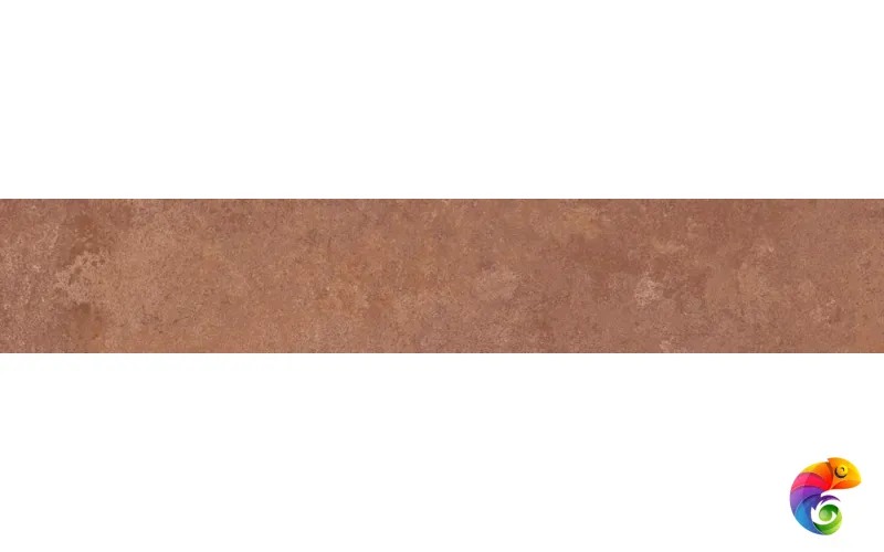 KM4040G0021NBT5 Плинтус Хадду красный матовый 40,2x7,6x0,8