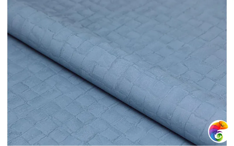 KM8609 Обои виниловые Мираж база, синий 1,06х10 (1, Т A)смещённая стыковка