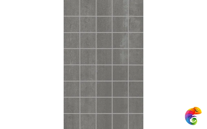 KMD2PTG010BN Декор чипсет Ломбардиа серый темный матовый 25x40x0,8